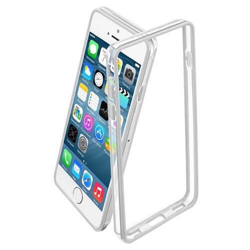 Cellular Line iPhone 6/6S ile Uyumlu Bumper Kılıf Beyaz BUMPERIPH647W