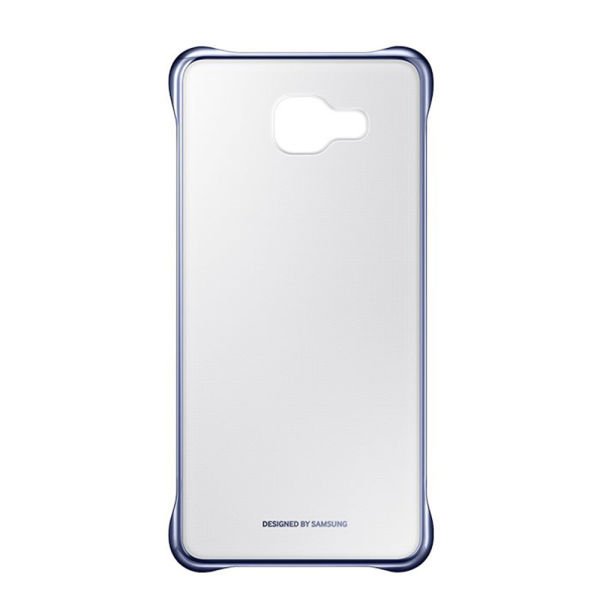 Galaxy A7 (2016) A710F ile Uyumlu Clear Back Cover Kılıf Lacivert EF-QA710CBEGWW (Out)
