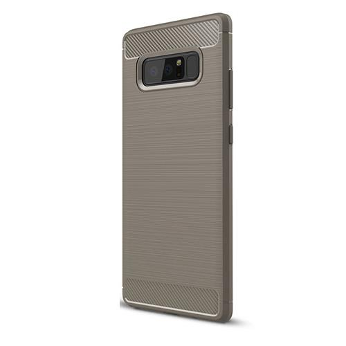 Galaxy Note 8 ile Uyumlu Kılıf Room Silikon Gri