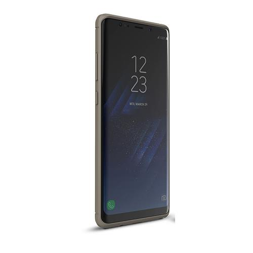 Galaxy Note 8 ile Uyumlu Kılıf Room Silikon Gri
