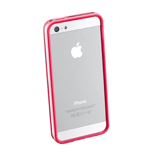 Cellular Line iPhone SE/5S/5 ile Uyumlu Bumper Kılıf Pembe BUMPERIPHONE5P