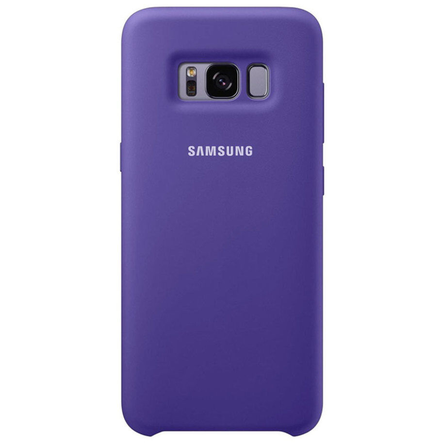 Galaxy S8 Plus ile Uyumlu Kılıf Silicone Cover Mor EF-PG955 (Out)