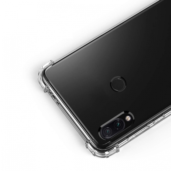 Blogy Galaxy A20 ile Uyumlu Crystal Fit Kılıf Crystal Clear