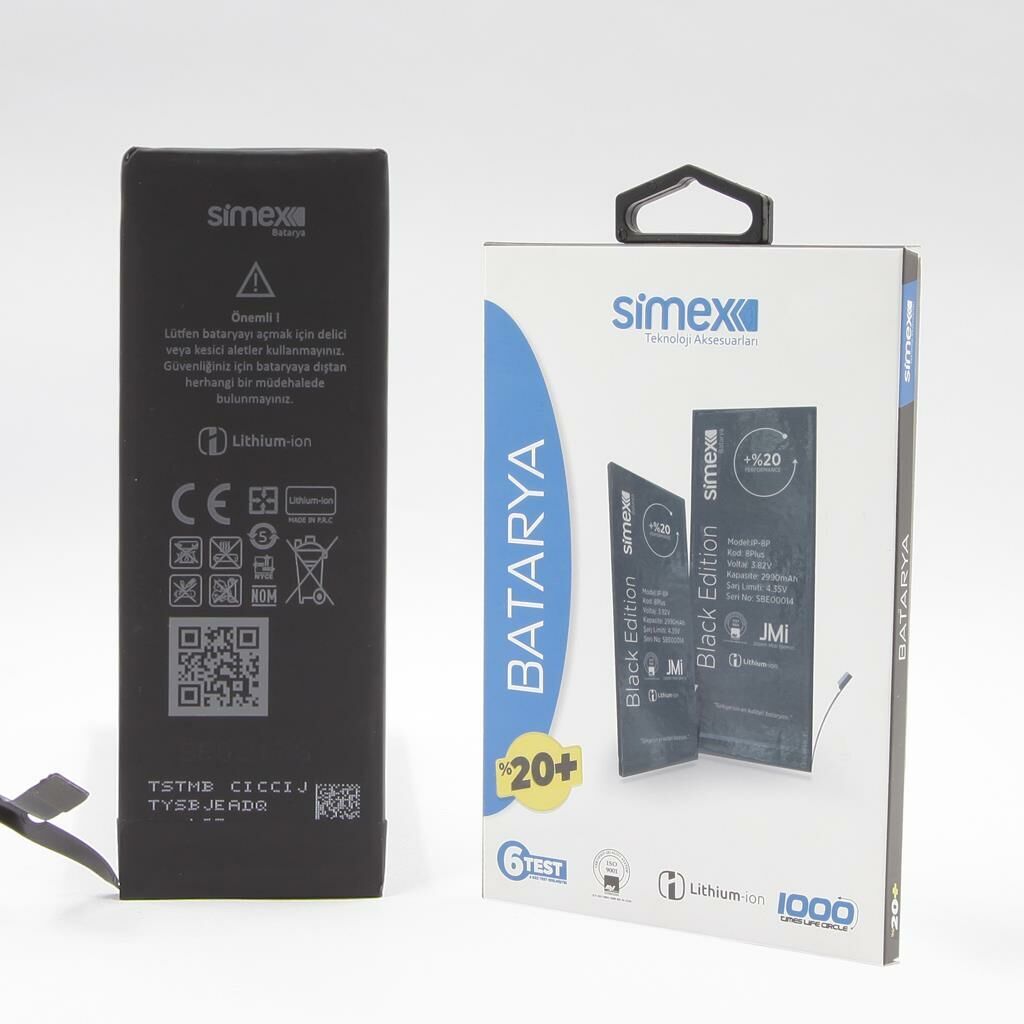 Simex iPhone SE ile Uyumlu Performance SBT-02 Batarya