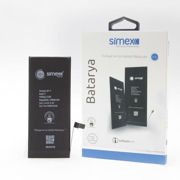 Simex iPhone 7 ile Uyumlu SBT-01 Batarya