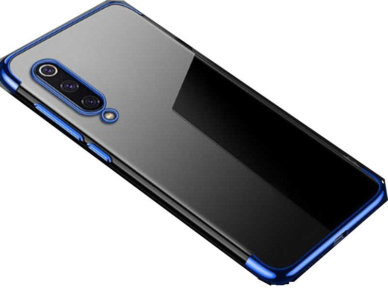 Zore Mi 9 ile Uyumlu Glitter Silikon Kılıf Mavi