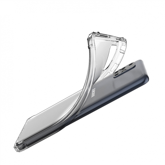 Blogy Galaxy A51 ile Uyumlu Crystal Fit Kılıf Crystal Clear