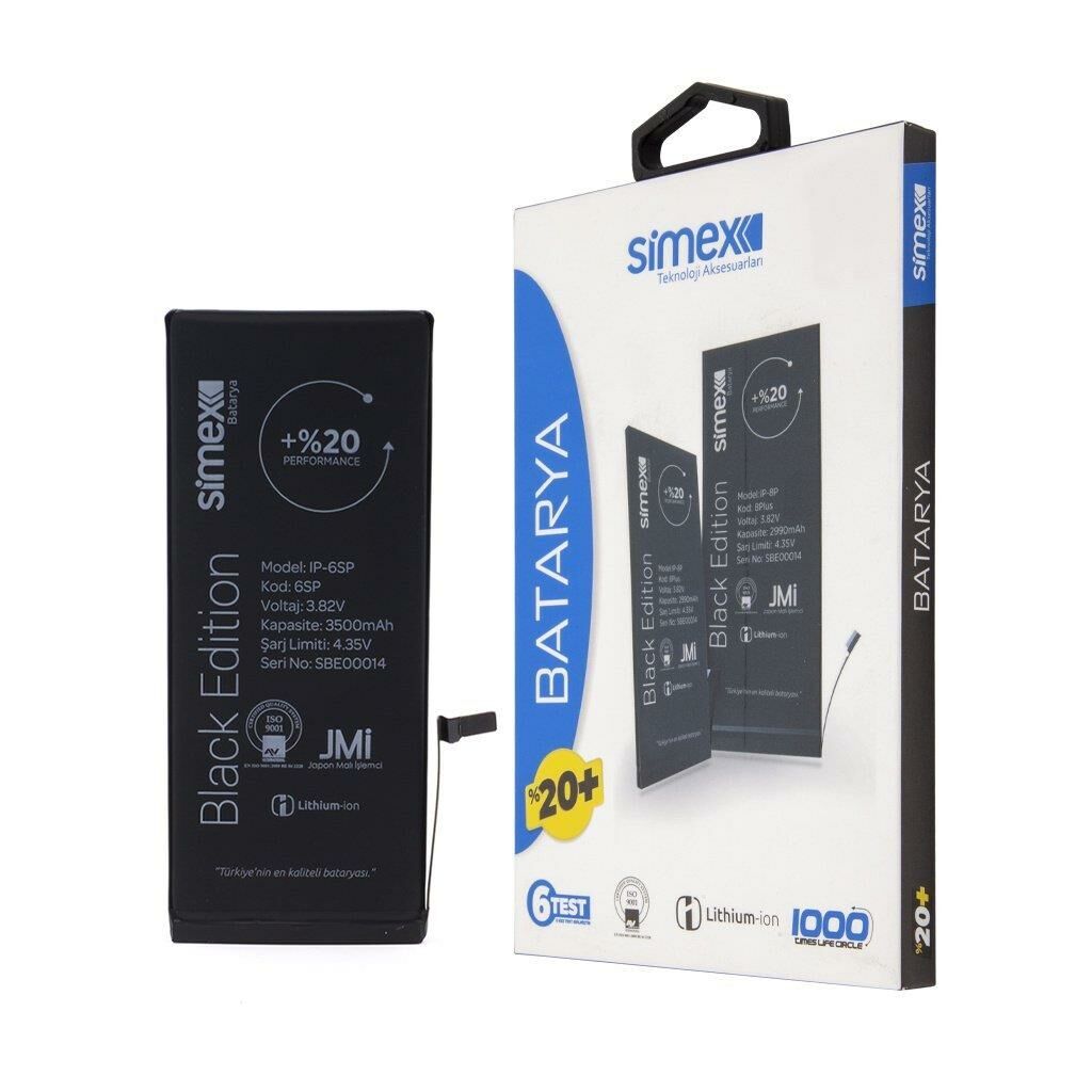 Simex iPhone 6S Plus ile Uyumlu Performance SBT-02 Batarya