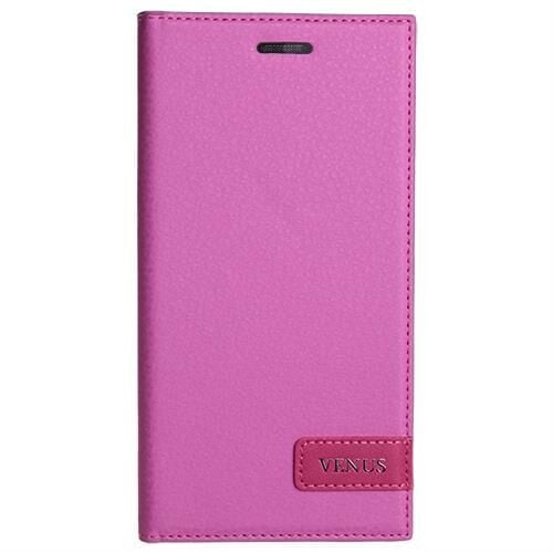 Venüs 5.5X ile Uyumlu Kılıf Yan Model Safir Serisi Pembe