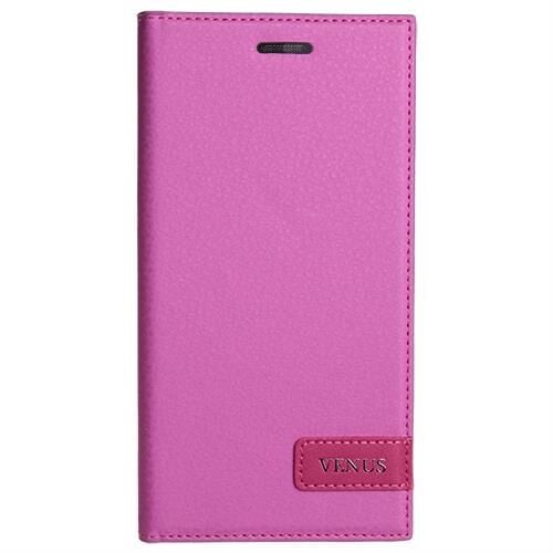 Venüs 5.5X ile Uyumlu Kılıf Yan Model Safir Serisi Pembe