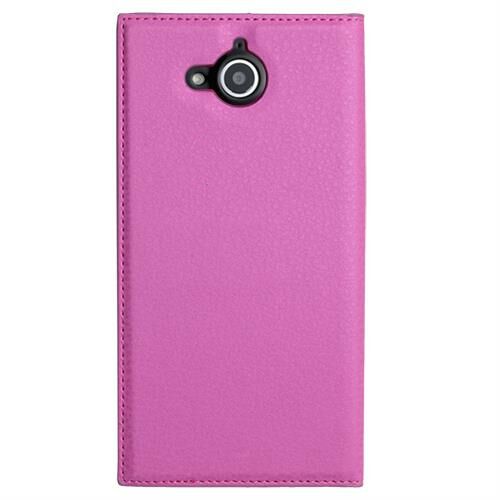 Venüs 5.5X ile Uyumlu Kılıf Yan Model Safir Serisi Pembe