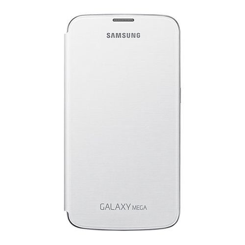 Galaxy Mega i9200 ile Uyumlu Flip Cover Kılıf Beyaz EF-FI920BWEGWW (Out)