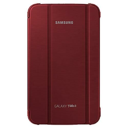 Galaxy Tab 3 8.0'' T310 ile Uyumlu Bookcover Kılıf Bordo EF-BT310BREGWW