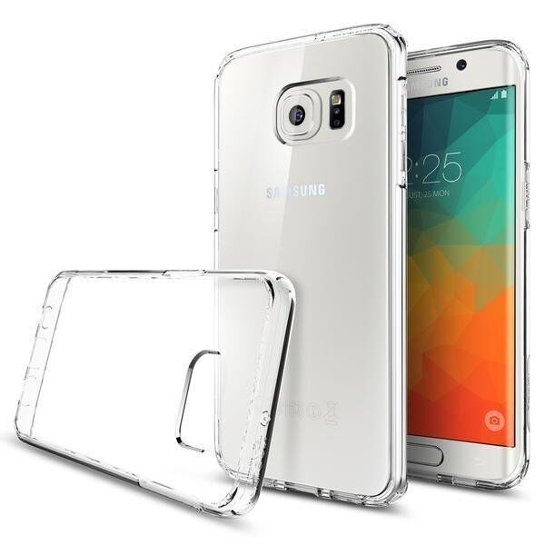 Spigen Galaxy S6 Edge Plus ile Uyumlu Kılıf Ultra Hybrid Crystal Clear