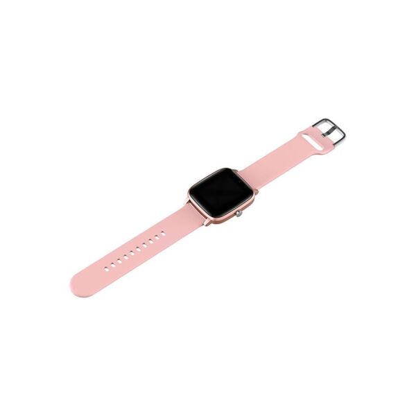 Everest Ever Watch EW-511 Android/ıos Vücut Isı Göstergeli Akıllı Saat-Pembe
