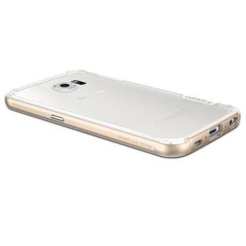 Spigen Galaxy S6 ile Uyumlu Kılıf Neo Hybrid EX Champagne Gold