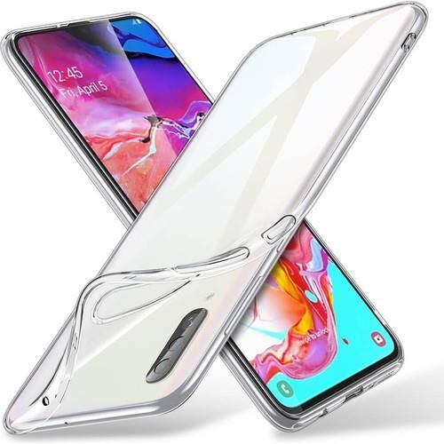 Blogy Galaxy A70 ile Uyumlu Şeffaf Kılıf