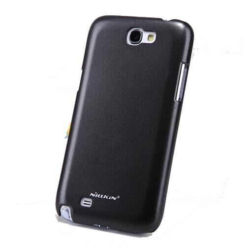 Nillkin N7100 Galaxy Note 2 ile Uyumlu Sert Kılıf Siyah