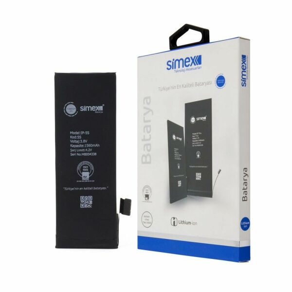 Simex iPhone 5S ile Uyumlu SBT-01 Batarya