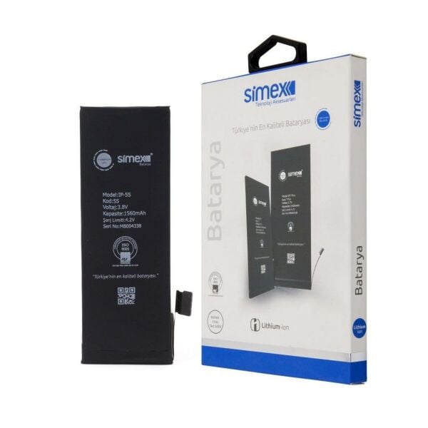 Simex iPhone 5S ile Uyumlu SBT-01 Batarya