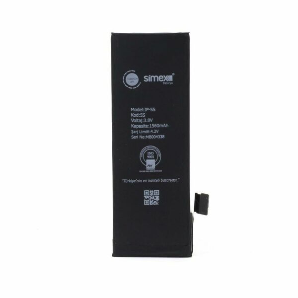 Simex iPhone 5S ile Uyumlu SBT-01 Batarya