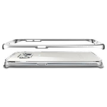 Spigen Galaxy S6 Edge ile Uyumlu Kılıf Neo Hybrid CC Satin Silver