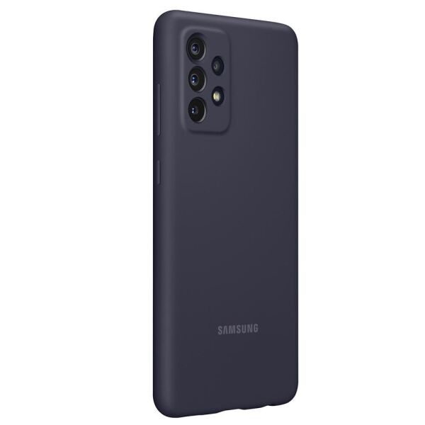 Galaxy A72 ile Uyumlu Slim Kılıf Siyah EF-PA725TBEGWW
