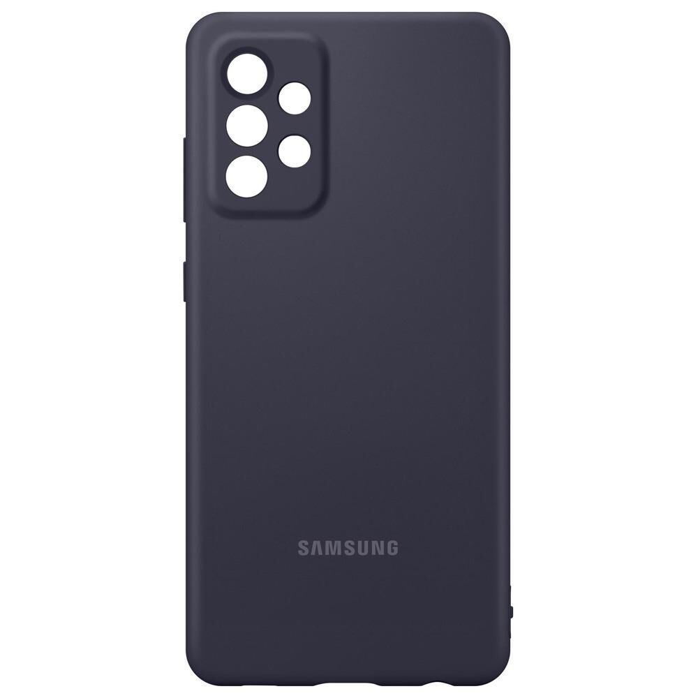 Galaxy A72 ile Uyumlu Slim Kılıf Siyah EF-PA725TBEGWW