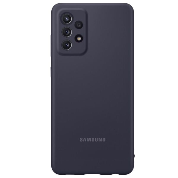 Galaxy A72 ile Uyumlu Slim Kılıf Siyah EF-PA725TBEGWW