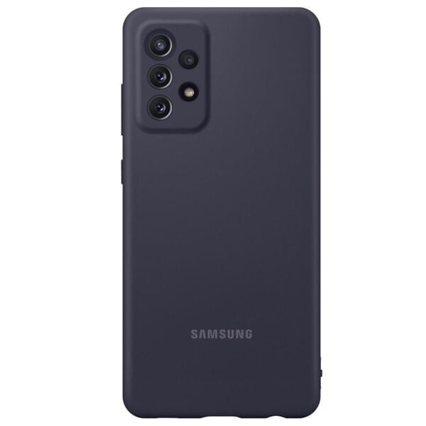 Galaxy A72 ile Uyumlu Slim Kılıf Siyah EF-PA725TBEGWW