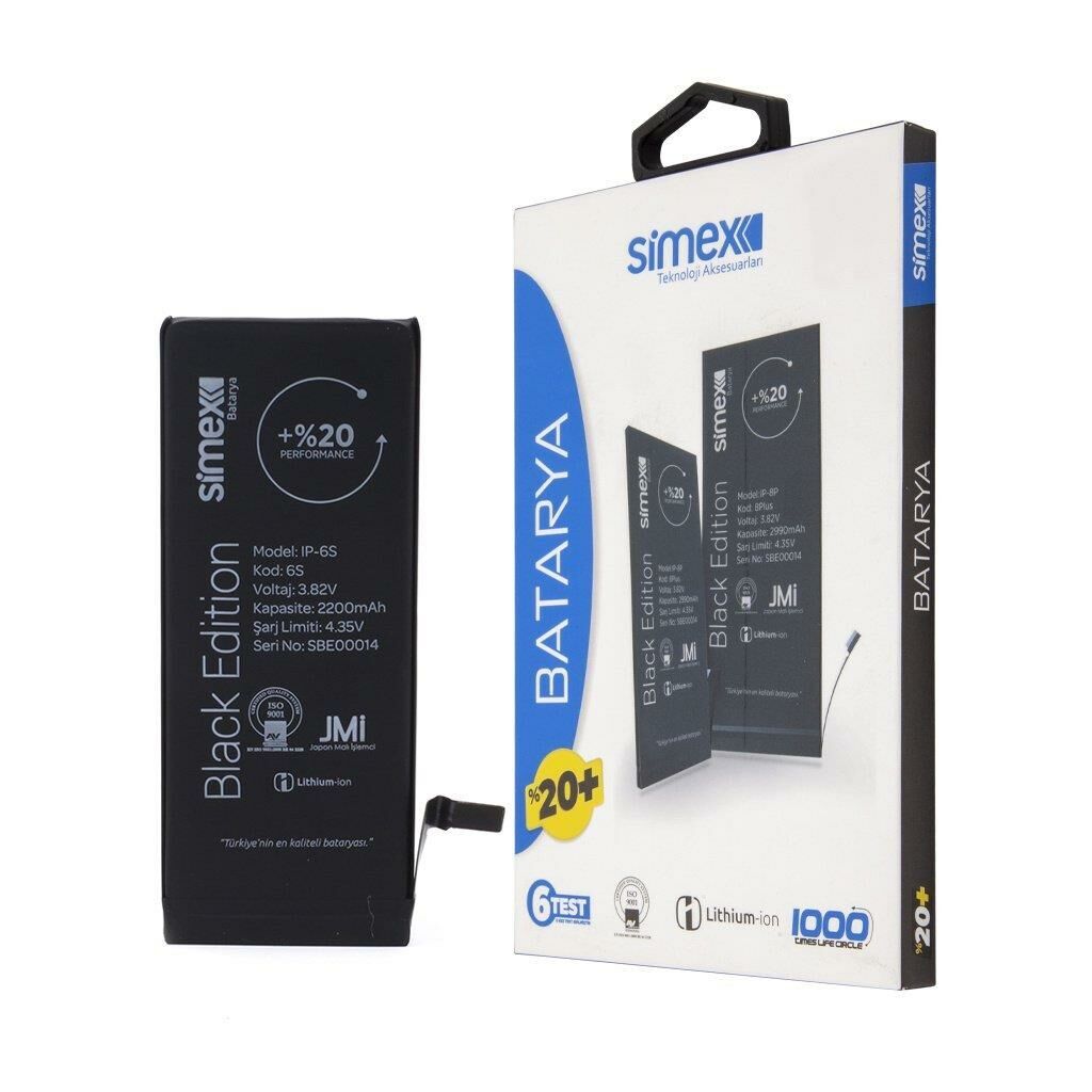 Simex iPhone 6S ile Uyumlu  Performance SBT-02 Batarya