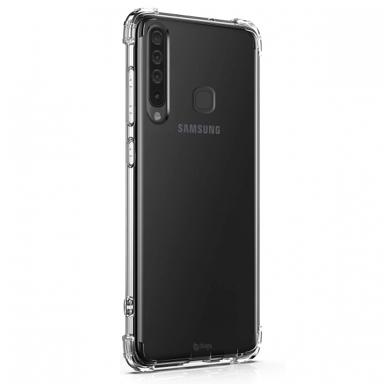 Blogy Galaxy A9 2018 ile Uyumlu Crystal Fit Kılıf Crystal Clear