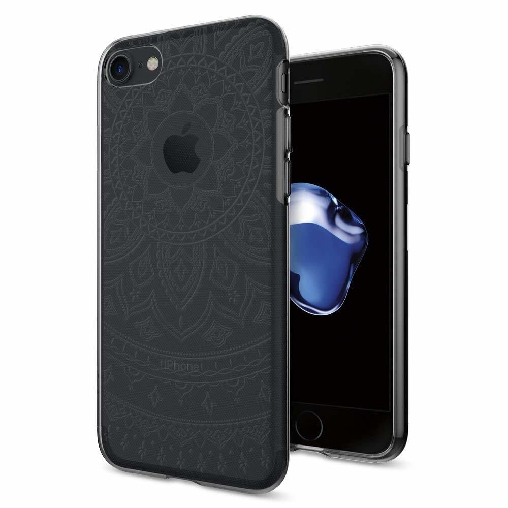 Spigen iPhone 7/8 ile Uyumlu Kılıf Liquid Crystal Shine Clear (Out)