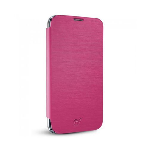 Cellular Line Galaxy S5 ile Uyumlu Flip Book Kılıf Pembe BACKBOOKGALS5P