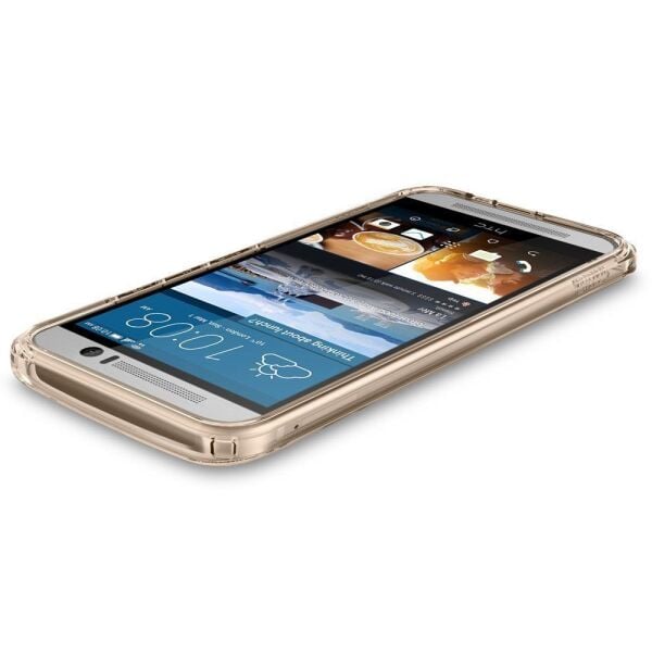 Spigen One M9 ile Uyumlu Kılıf Ultra Hybrid Champagne Gold
