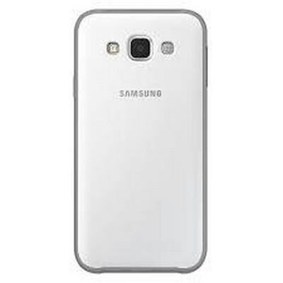 Galaxy E7 ile Uyumlu Protective Cover Kılıf Beyaz EF-PE700BWEGWW