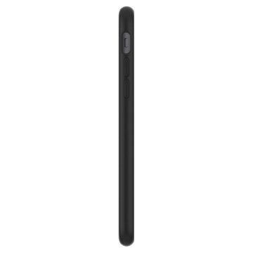Spigen iPhone 7/8 ile Uyumlu Kılıf Liquid Crystal 4 Tarafı Kapalı Black (Out)