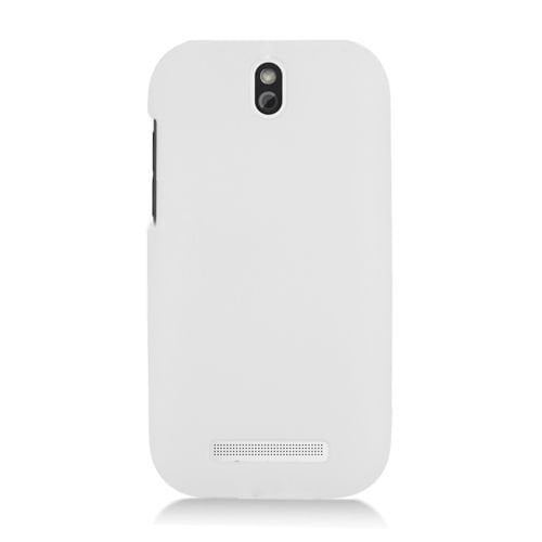 One SV ile Uyumlu Sert Kauçuk Kılıf Beyaz