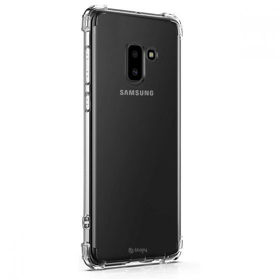 Blogy Galaxy J6 Plus ile Uyumlu Crystal Fit Kılıf Crystal Clear