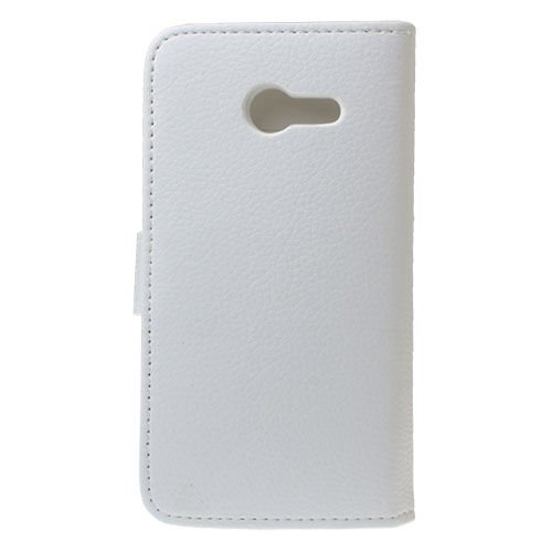 Zenfone 4 ile Uyumlu Cüzdanlı Kapaklı Kılıf Beyaz