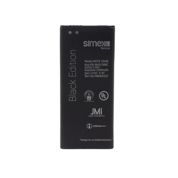 Simex Galaxy Note Edge ile Uyumlu SBT-01 Batarya