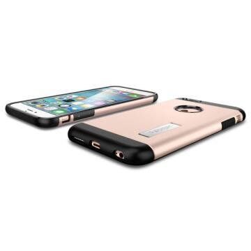 Spigen iPhone 6s Plus/6 Plus ile Uyumlu Kılıf Slim Armor Rose Gold