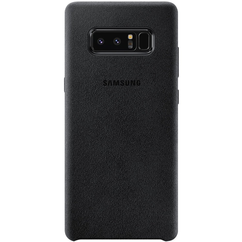 Galaxy Note 8 ile Uyumlu Alacantara Cover Siyah EF-XN950ABEGWW (Out)
