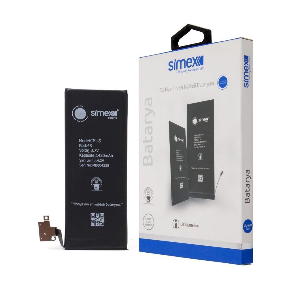 Simex iPhone 4GS ile Uyumlu SBT-01 Batarya