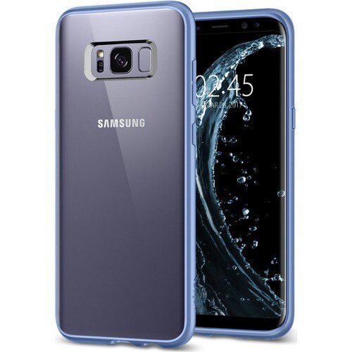 Spigen Galaxy S8 ile Uyumlu Kılıf Ultra Hybrid Blue Coral