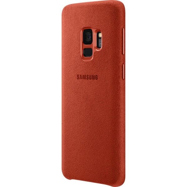 Galaxy S9 ile Uyumlu Alacantara Cover Kırmızı EF-XG960AREGWW (Out)