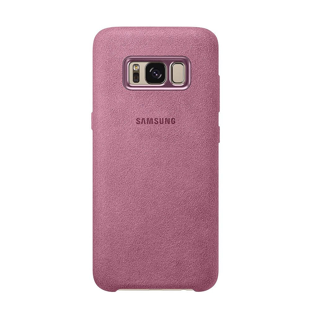 Galaxy S8 ile Uyumlu Alacantara Cover Pembe EF-XG950APEGWW (Out)