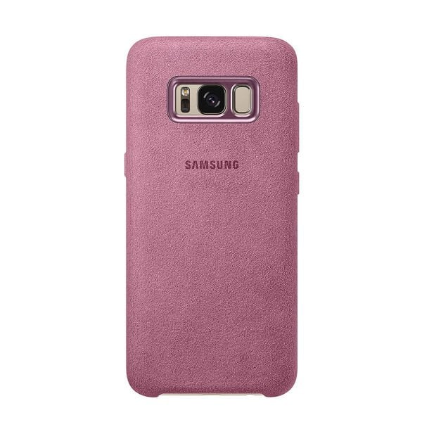 Galaxy S8 ile Uyumlu Alacantara Cover Pembe EF-XG950APEGWW (Out)