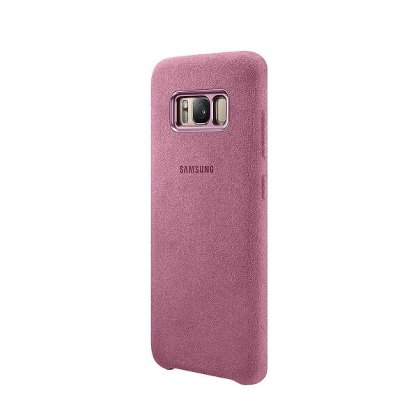 Galaxy S8 ile Uyumlu Alacantara Cover Pembe EF-XG950APEGWW (Out)