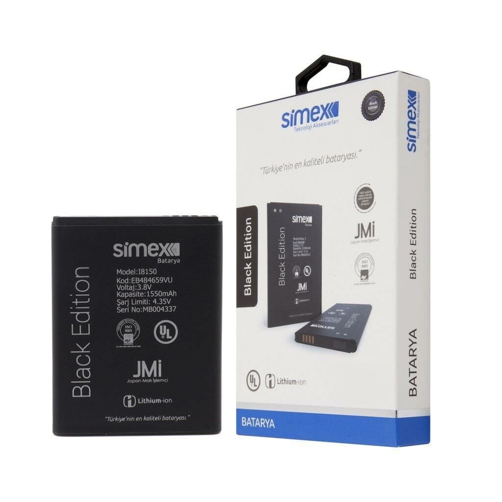 Simex I8150 Galaxy W ile Uyumlu SBT-01 Batarya